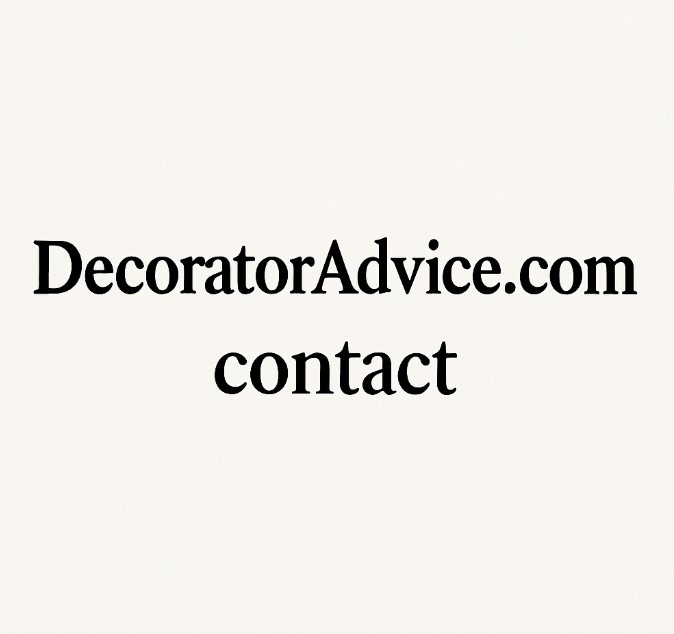 DecoratorAdvice.com Contact