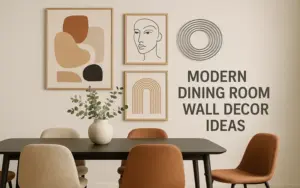 Modern Dining Room Wall Decor Ideas