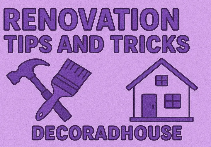 Renovation Tips And Tricks Decoradhouse
