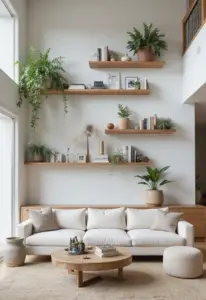 Floating shelves 