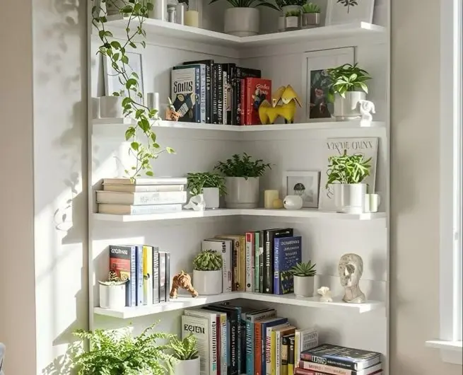 bookshelf decor