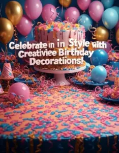 birthday decoration ideas