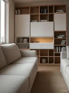 Functional Decor with Wall-Mounted Storage