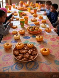 Create a Kids’ Table with Fun Elements