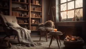 winter decor for living room