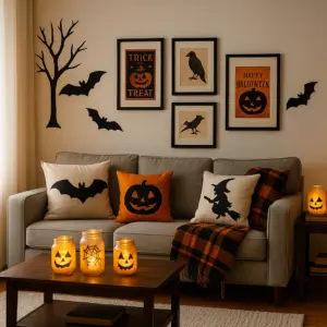 Living Room Halloween Decor Ideas