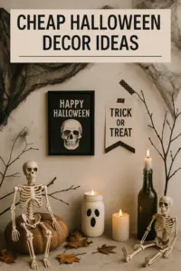 Cheap Halloween Decor Ideas