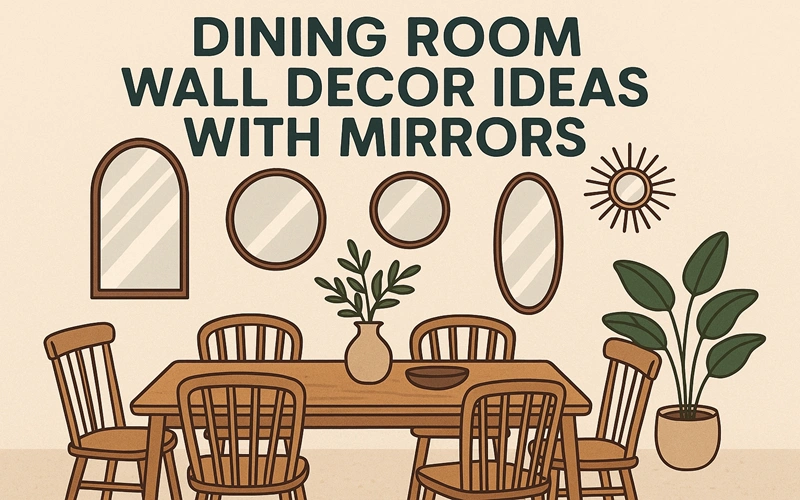 Dining Room Wall Decor Ideas with Mirrors