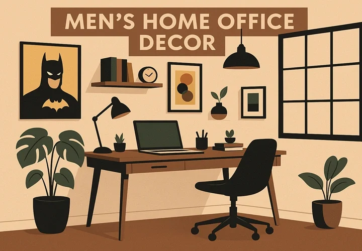 Mens Home Office Decor